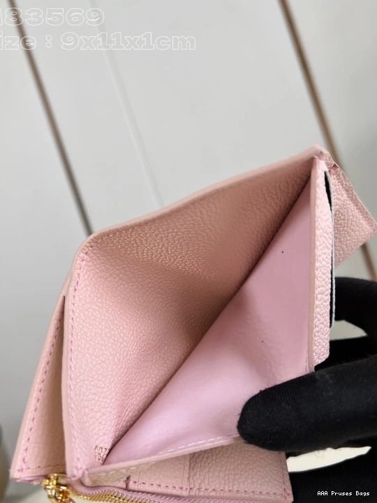 AAA Replica Ru - LOUIS VUITTON Wallet Lisa 9*11.5*1.5CM 0719